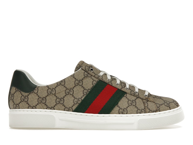Gucci Ace — GG Beige Web