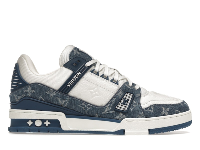 Louis Vuitton LV Trainer — Denim Blau