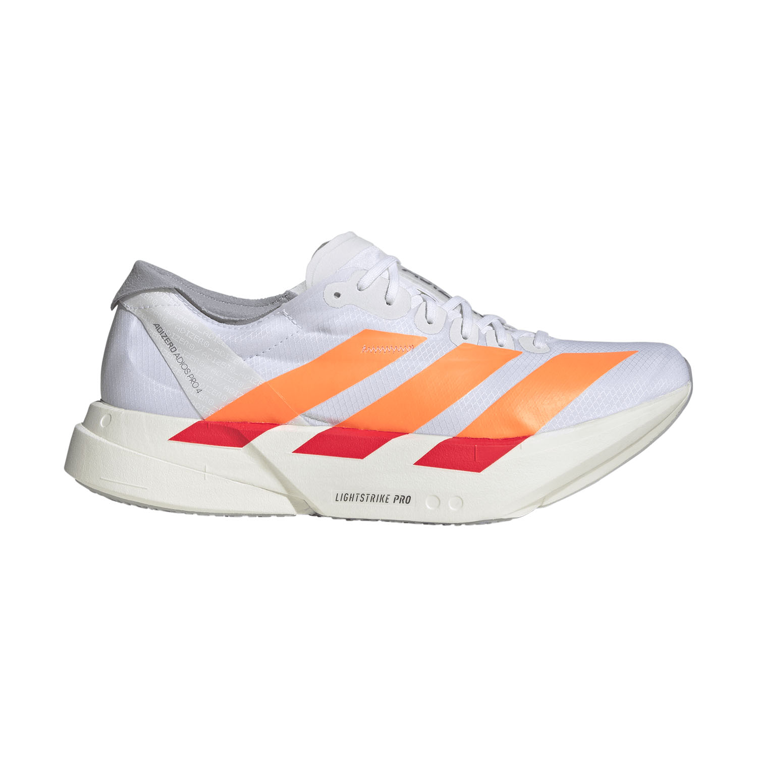 Adidas Adizero Adios Pro 4 — Weiss/Orange