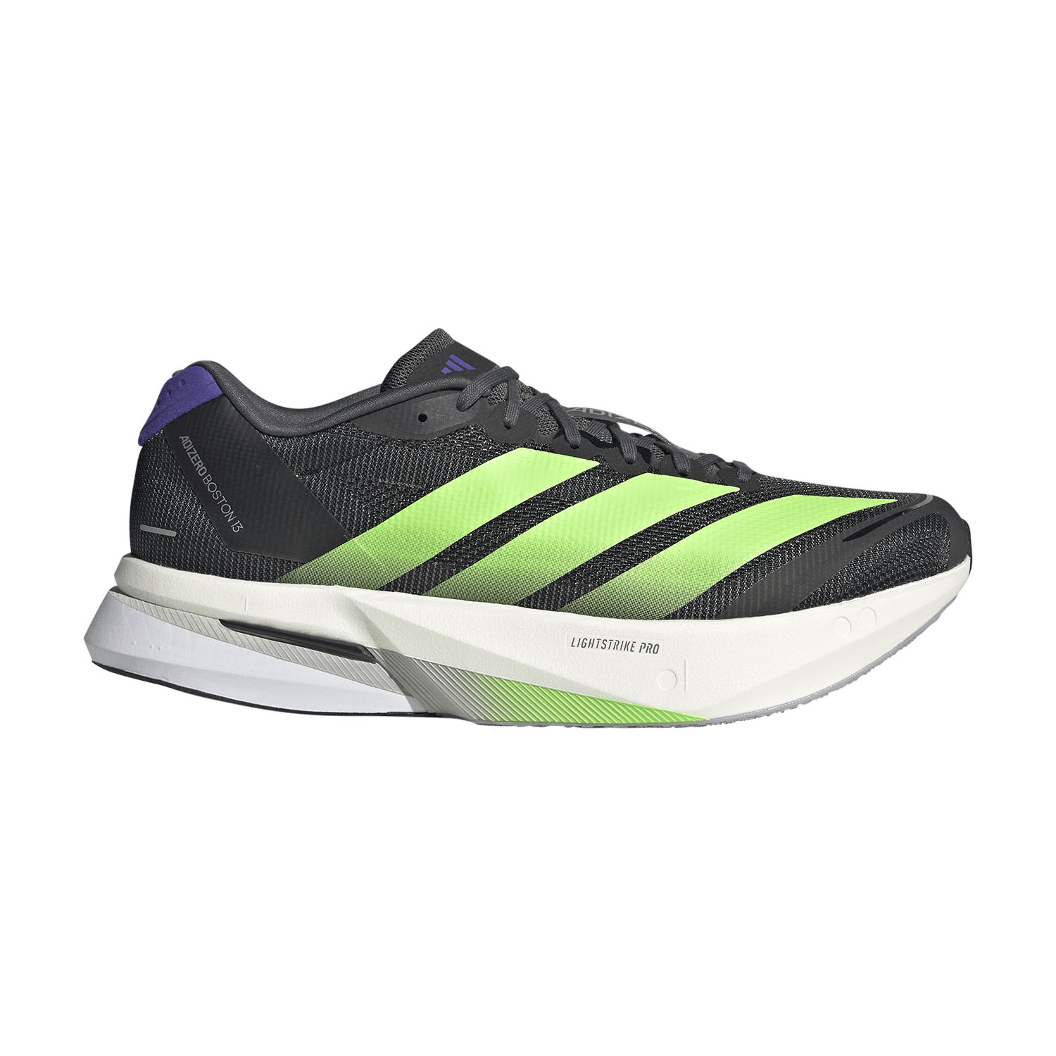 Adidas Adizero Boston 13 — Schwarz/Grün