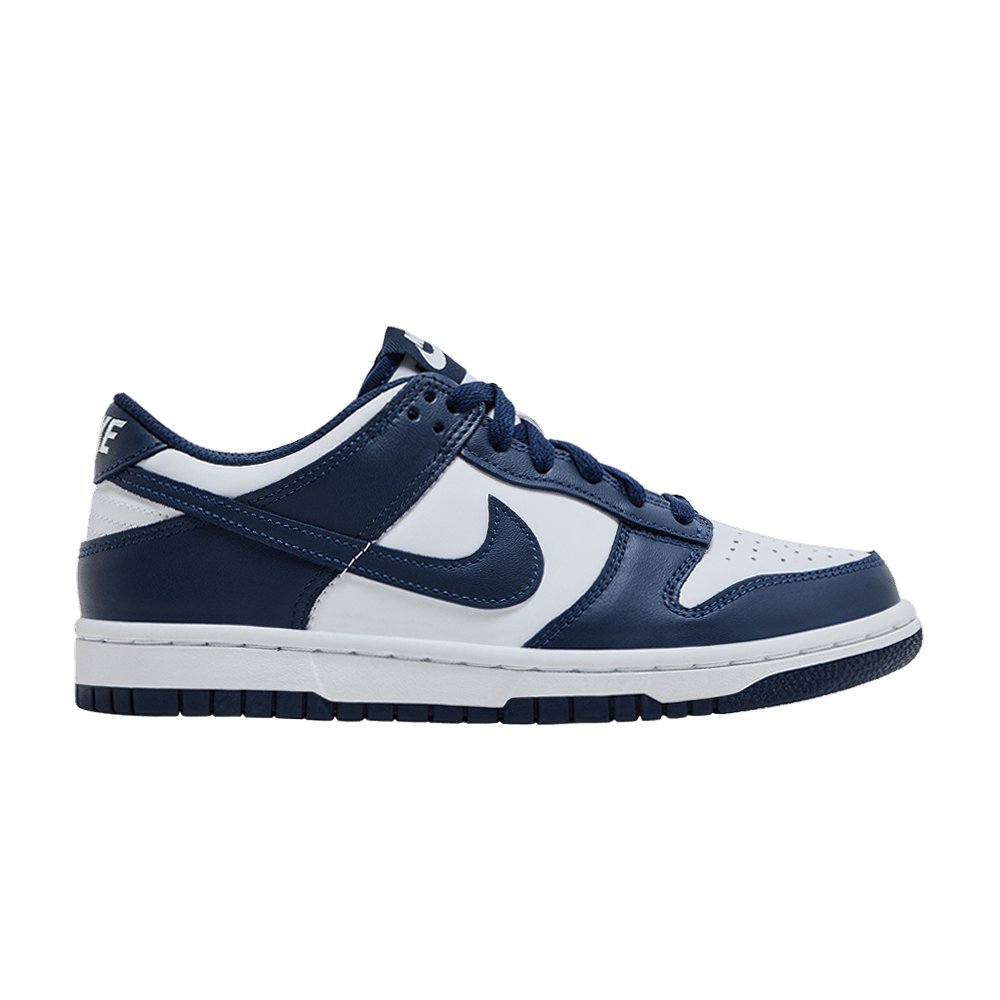 Nike Dunk Low — Summit White Midnight Navy